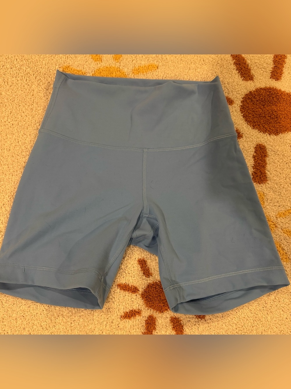 lululemon athletica Women's High-Rise Dusty Blue Bike Shorts